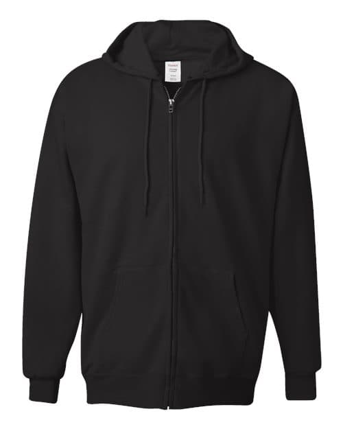Hanes Unisex Ultimate Cotton® Full-Zip Hooded Sweatshirt