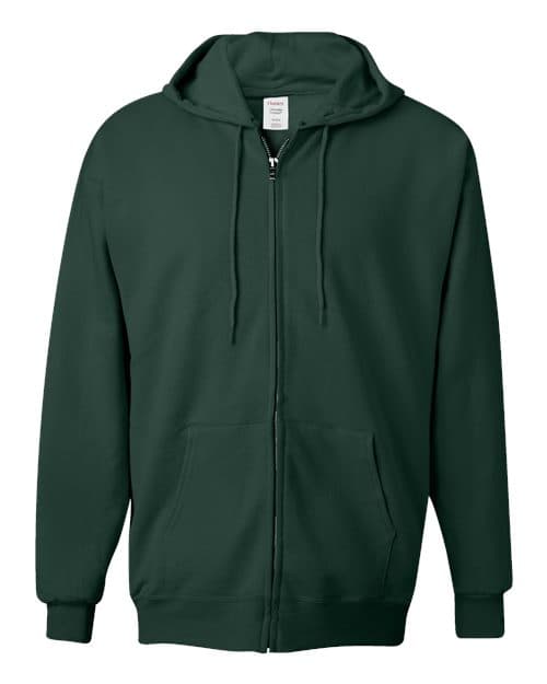 Hanes Unisex Ultimate Cotton® Full-Zip Hooded Sweatshirt