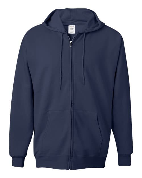 Hanes Unisex Ultimate Cotton® Full-Zip Hooded Sweatshirt