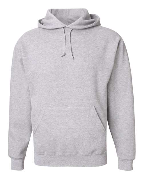 JERZEES Unisex Super Sweats NuBlend® Hooded Sweatshirt in Ash