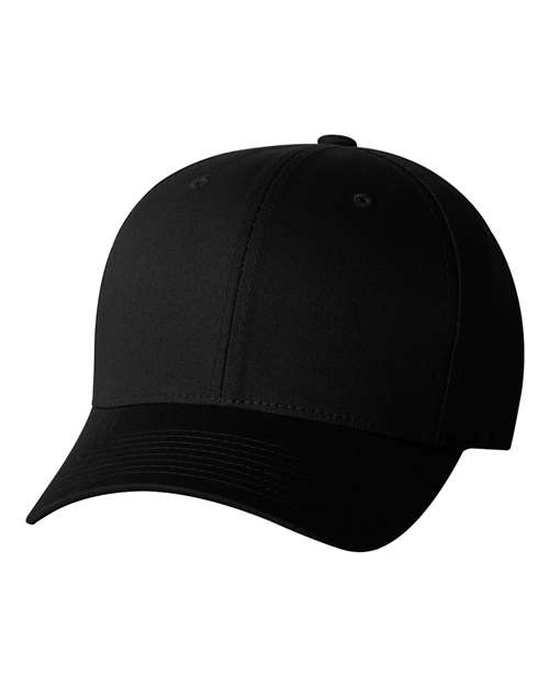 Flexfit V-Flexfit® Cotton Twill Cap in Black