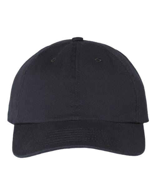 Classic Caps USA-Made Dad Hat in Black