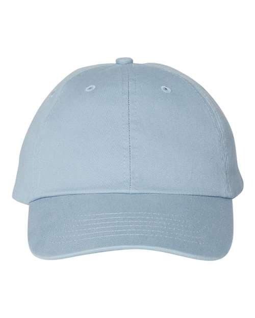 Valucap Bio-Washed Classic Dad Hat in Baby Blue