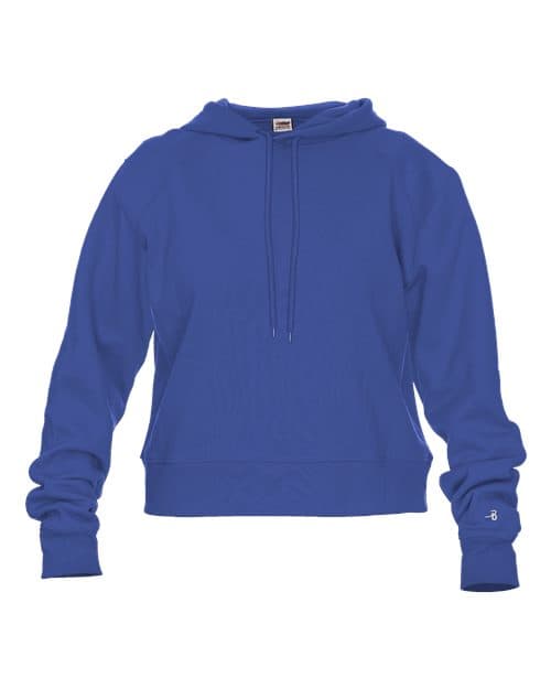 Badger Women's Crop Hooded Sweatshirt