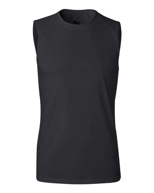 Badger Men's B-Core Sleeveless T-Shirt in Black