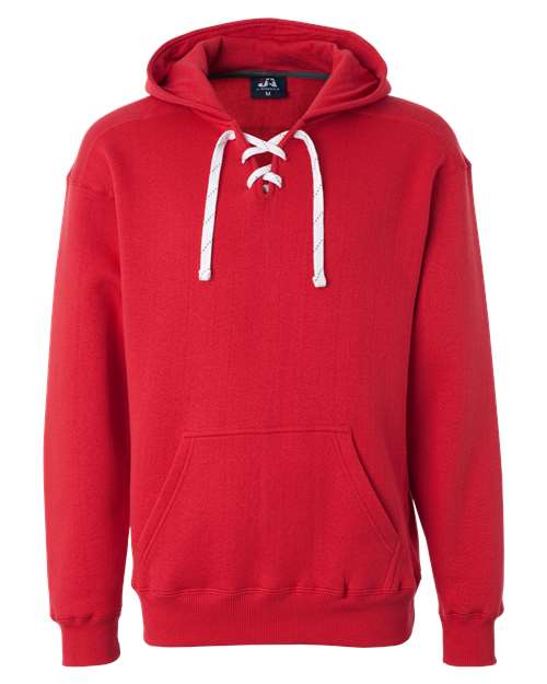 J. America Men's Sport Lace Hooded Sweatshirt