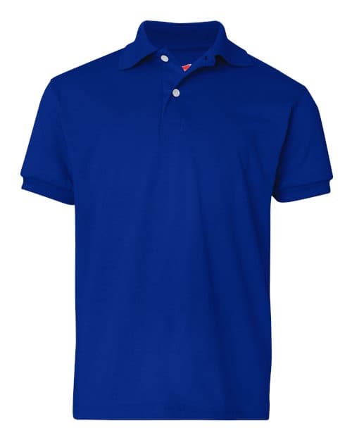 Hanes Youth EcoSmart® Jersey Polo