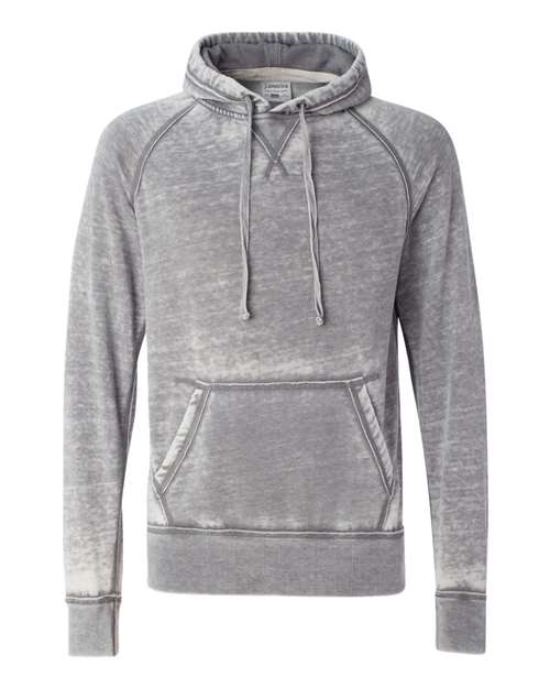 J. America Men's Vintage Zen Fleece Hooded Sweatshirt in Cement