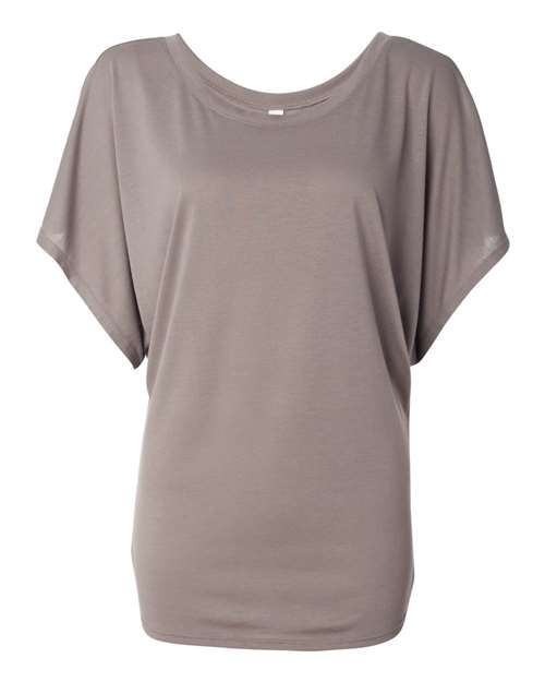 BELLA + CANVAS Women’s Flowy Draped Dolman Tee