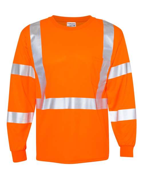 Kishigo Unisex Long Sleeve Class 3 T-Shirt
