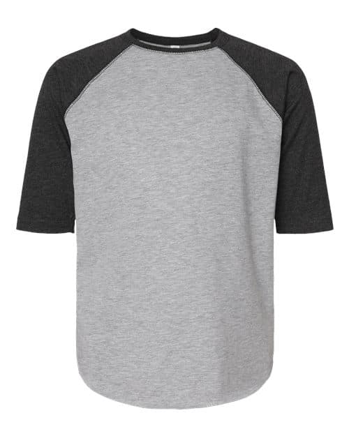 LAT Youth Baseball Fine Jersey Three-Quarter Sleeve Tee