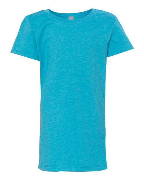 Next Level Girls’ CVC Princess T-Shirt in Bondi Blue