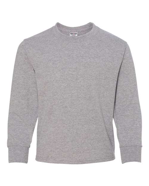 JERZEES Youth Dri-Power® Long Sleeve 50/50 T-Shirt