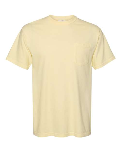 Comfort Colors Unisex Garment-Dyed Heavyweight Pocket T-Shirt