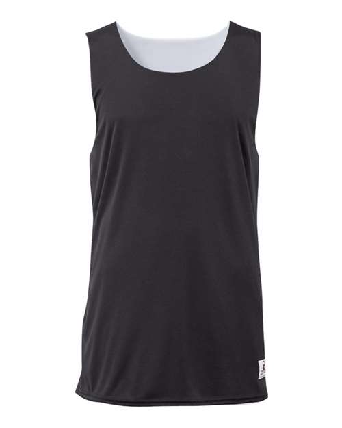 Badger Women's B-Core Reversible Tank Top in Black