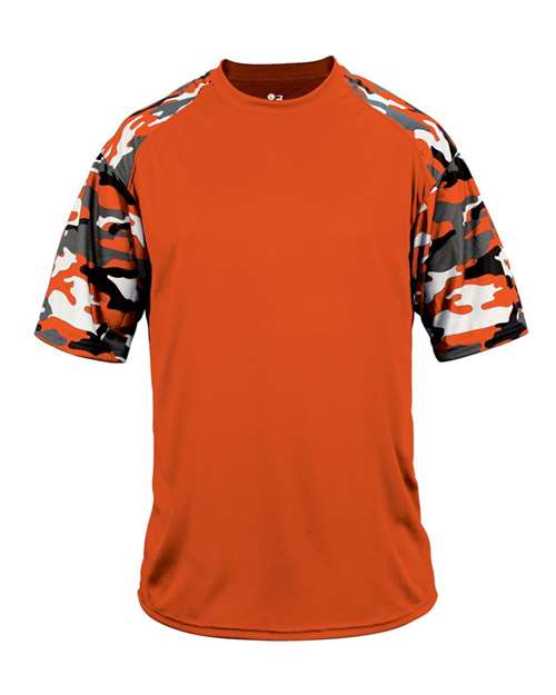 Badger Youth Camo Sport T-Shirt