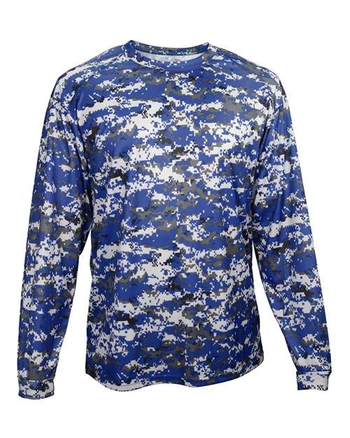 Badger Youth Digital Camo Long Sleeve T-Shirt