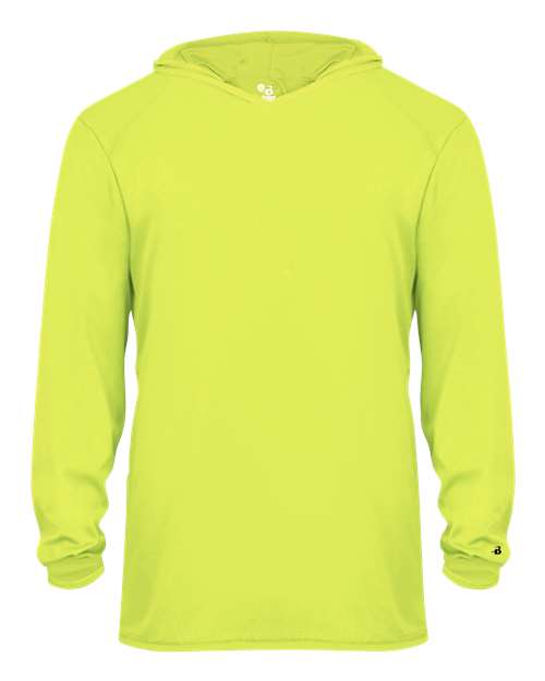 Badger Youth B-Core Hooded Long Sleeve T-Shirt