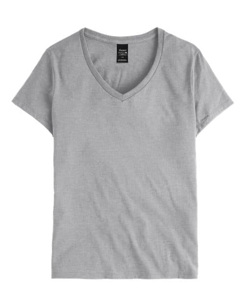 Hanes Women's Perfect-T V-Neck T-Shirt