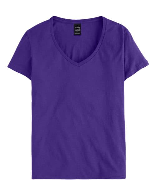 Hanes Women's Perfect-T V-Neck T-Shirt