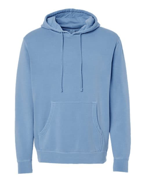 Independent Trading Co. Unisex Midweight Pigment-Dyed Hooded Sweatshirt