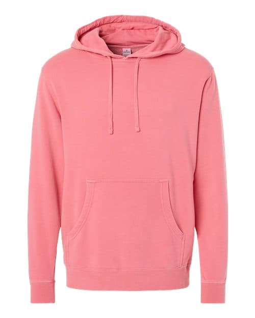 Independent Trading Co. Unisex Midweight Pigment-Dyed Hooded Sweatshirt