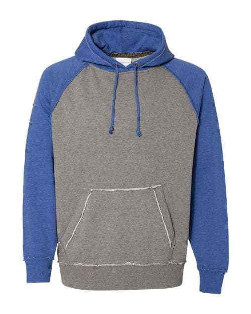 J. America Men's Vintage Heather Hooded Sweatshirt
