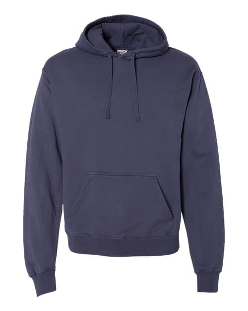 ComfortWash by Hanes Unisex Garment-Dyed Hooded Sweatshirt in Anchor Slate
