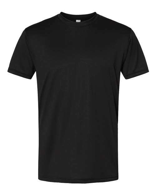 Bayside Unisex USA-Made Performance T-Shirt in Black