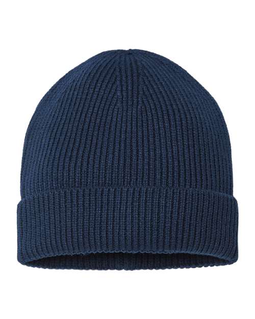 Atlantis Headwear Sustainable Fine Rib Cuffed Beanie