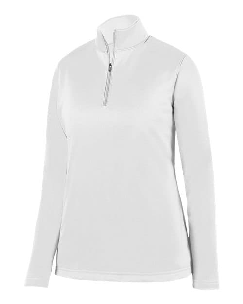 Augusta Sportswear Women's Wicking Fleece Quarter-Zip Pullover