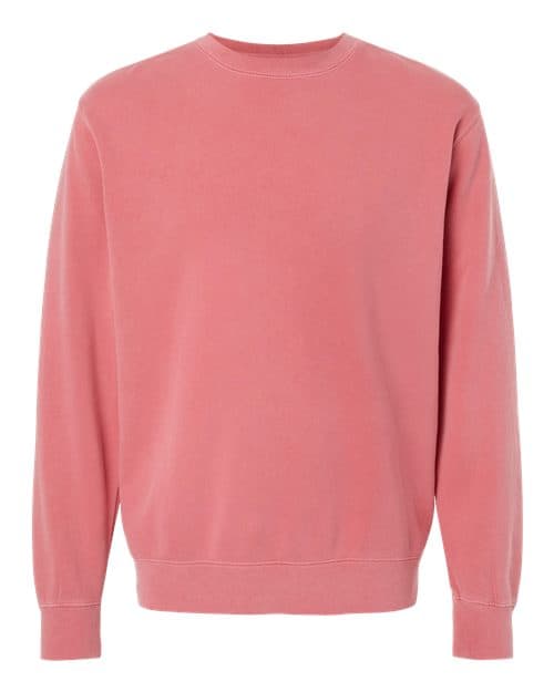 Independent Trading Co. Unisex Midweight Pigment-Dyed Crewneck Sweatshirt