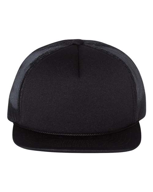 Richardson Foamie Trucker Cap in Black