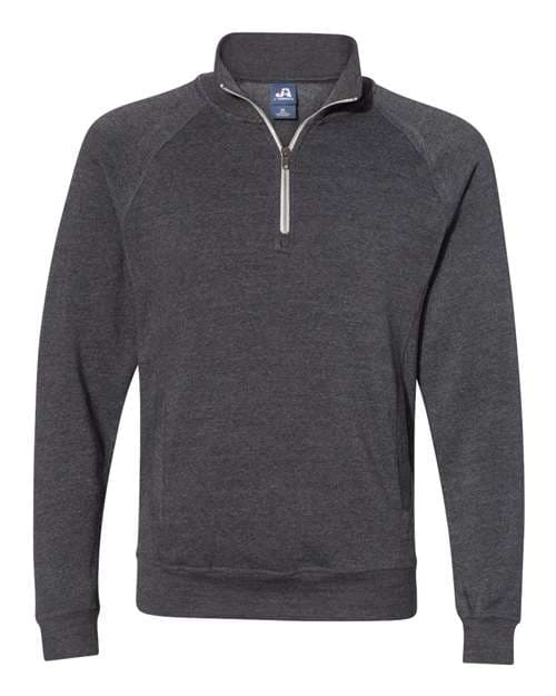 J. America Men's Triblend Quarter-Zip Sweatshirt