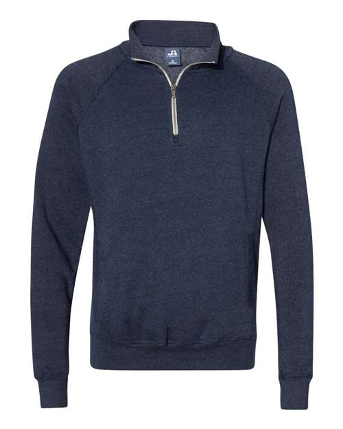 J. America Men's Triblend Quarter-Zip Sweatshirt