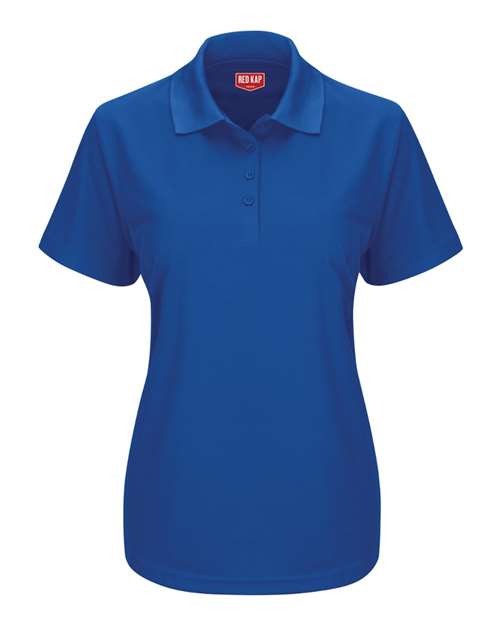 Red Kap Women's Performance Knit Pocketless Core Polo