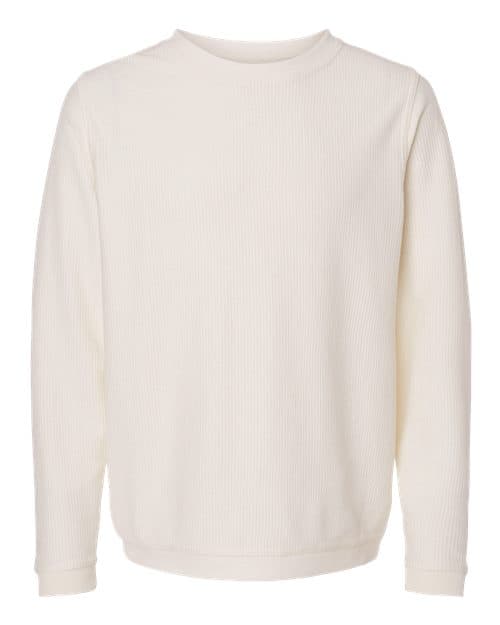 Boxercraft Unisex Corded Crewneck Sweatshirt