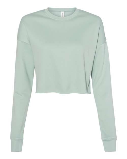 BELLA + CANVAS Women's Crop Crewneck Sweatshirt