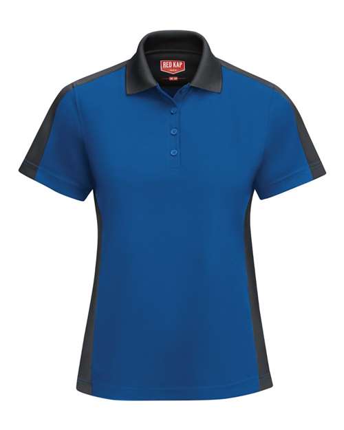 Red Kap Women's Performance Knit Two-Tone Polo