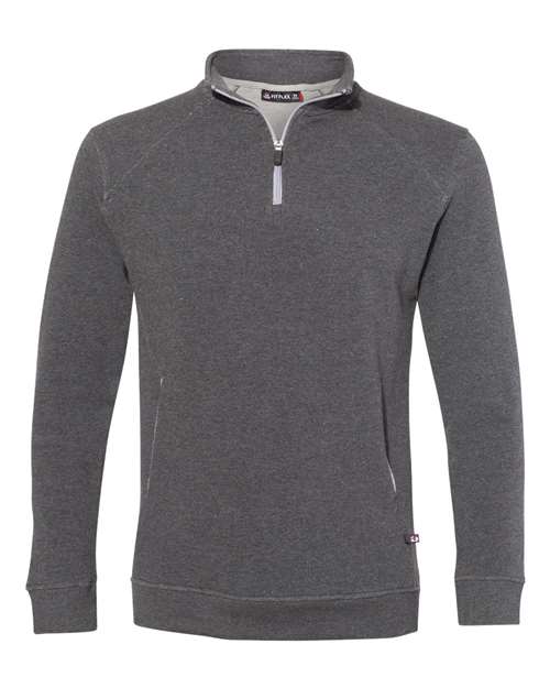 Badger Men's FitFlex French Terry Quarter-Zip Pullover