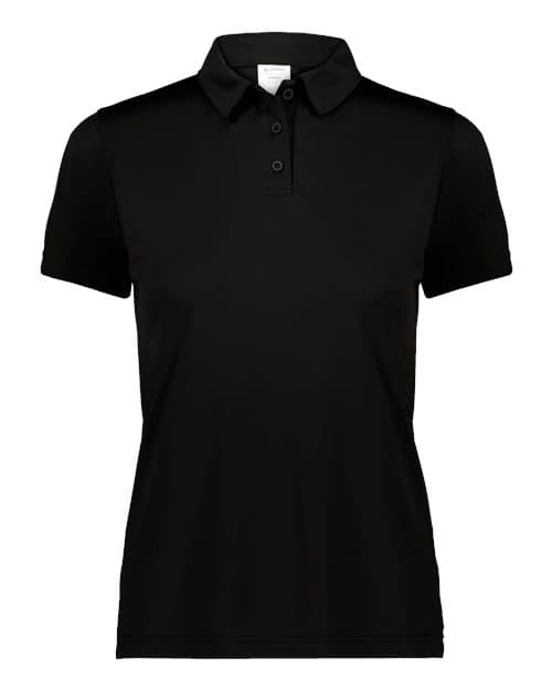Augusta Sportswear Women's Vital Polo in Black