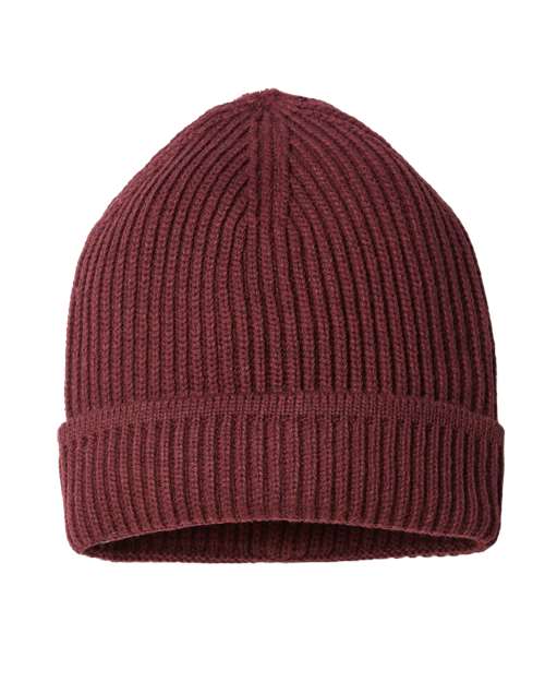 Atlantis Headwear Sustainable Finish Edge Cuffed Beanie
