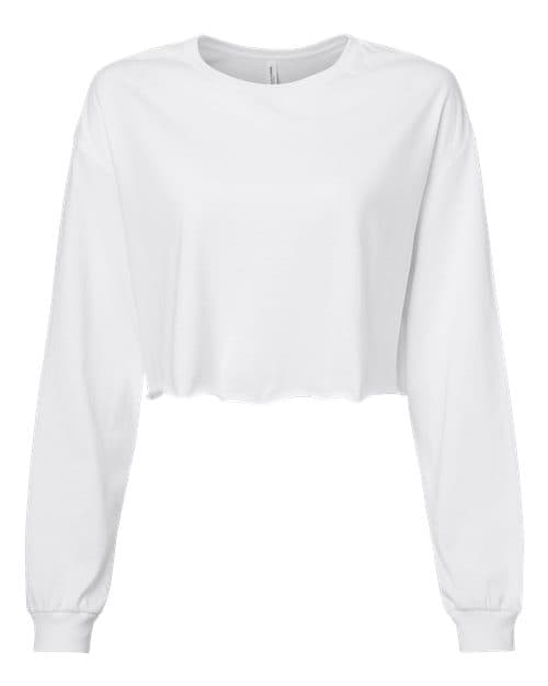 BELLA + CANVAS Women's FWD Fashion Crop Long Sleeve Tee