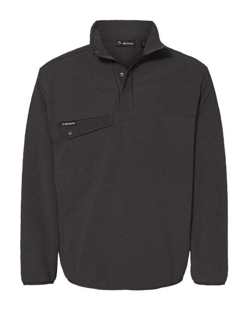DRI DUCK Men's Brooks Sherpa Mountain Fleece in Charcoal