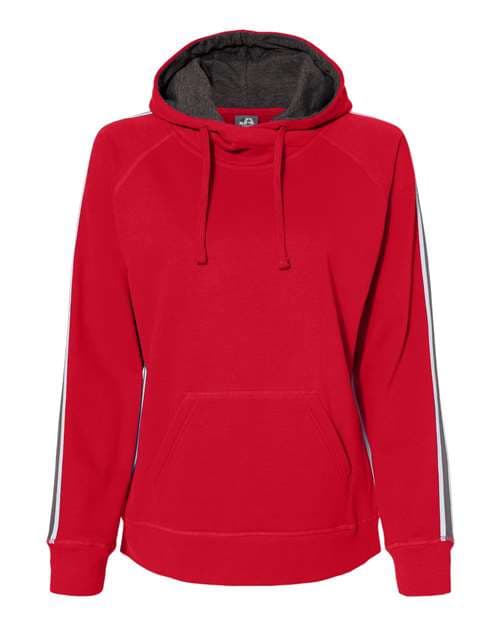 J. America Women's Rival Fleece Hooded Sweatshirt
