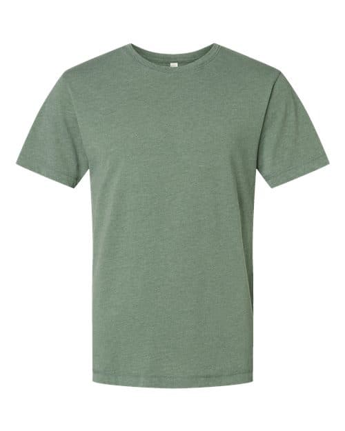 LAT Unisex Vintage Wash Tee in Washed Basil