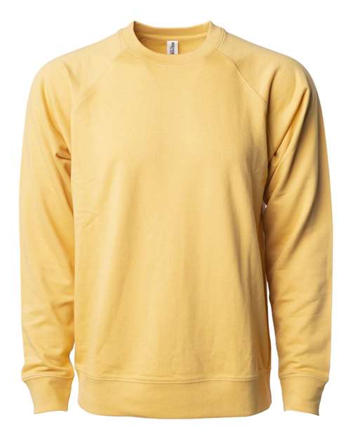 Independent Trading Co. Unisex Icon Lightweight Loopback Terry Crewneck Sweatshirt