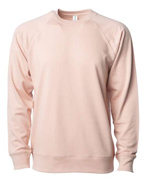 Independent Trading Co. Unisex Icon Lightweight Loopback Terry Crewneck Sweatshirt