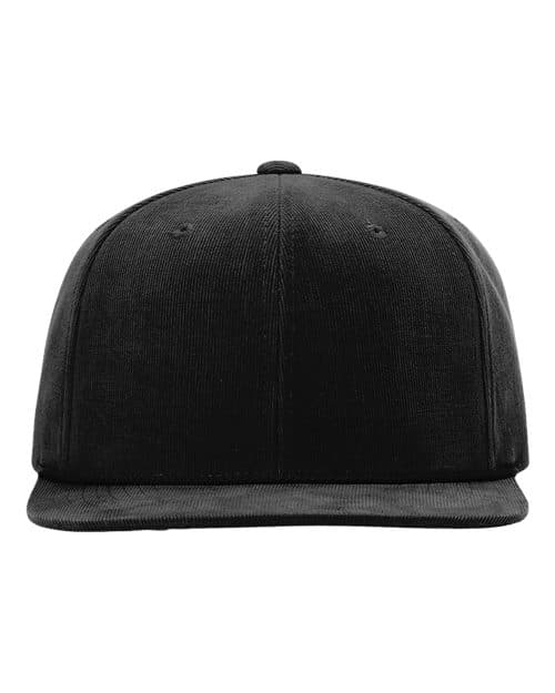 Richardson Timberline Corduroy Cap in Black