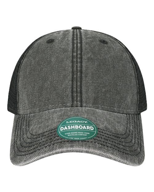 LEGACY Dashboard Trucker Cap in Black